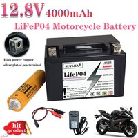 AliExpress SUYIJIA LiFePO4 Motorcycle Battery 4S1P 12.8V 4Ah CCA 280A Starter BMS Motorcycle Electric Scooter Deep Cycle Lithium Battery