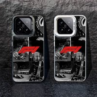 Formula Racing Car Popular Phone Case For XiaoMi 15 14 13 12 11 Pro Ultra Laser Hard PC+TPU Cases Back Cover-H956P1