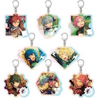 Loen Anime Store Ensemble Stars!!Mika Kagehira Wataru Hibiki Brand New!Acrylic HD Figure Keychain Pendant Decor Gifts About 6cm