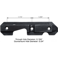 Tactical Steel 11mm Dovetail Side Plate Rail Zenitco Scope Mount Rifle For AK47 Saiga AK Mounts Hunting Accessories