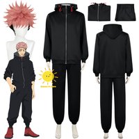 Anime Itadori Yuji Cosplay Jujutsu Kaisen Cosplay Costumes Jacket Pants Itadori Yuji Suits Wig Halloween Carnival Cos Adult Men