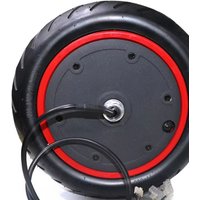 36V 350W Electric Scooter Motor 8.5 Inch Pro Red Ring Honeycombs Tire Replacement Parts Upgrade Kit Energy Urban Commute Ride