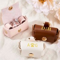 Personalized Wedding Ring Storage Bag Creative Proposal Ring Holder for Pet Ring Holders Dog Collar Wedding Ring Box