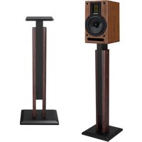 Adjustable Wooden Speaker Stand for HiFi Studio Monitor - Professional Sound System Stand, Floor Audio Stand, Computer Stand