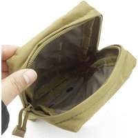Molle Pouch Belt Waist Pack Men Small Pocket Camouflage Survival Tool Bag for Running Travel Camping Hunting Airsoft