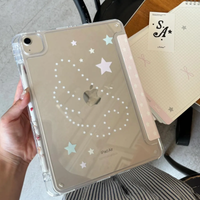 Pink Polka Dots Angel Wings Y2K Cover For iPad Pro 13 11th M5 M4 12.9 A16 10 8 7 9th 10th For Ipad Air 11 M2 M3 Mini Tablet Case