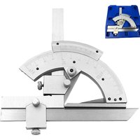 Allsome 320° Universal Protractor 0.02 Precision Goniometer Angle Measuring Finder Ruler Tool Woodworking Measuring Tool