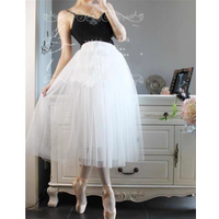 Adult Romantic Tutu Ballet Dress For Girls Kids Women Ballerina Dress Performance Ballet Dance Dress Contemporary Dance Costumes