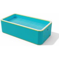 Inflatable Swimming Pool, 4 x 3 x 1.5 m Drop-Stitch Pool, Heavy Duty Portable Above Ground Pool, 6-inch Thick, Family Water Pool
