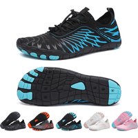 Plus Big Size 47 48 Water Shoes Men Women Adults Beach Shoes Unisex Barefoot Swimming Shoes With Holes Non Slip