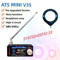 V3S AMNVOLT Mini SI4732 DSP Radio Receiver with Hi-Z, Headphone Amplifier Circuit FM AM SSB LSB USB Mode