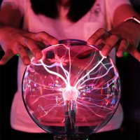 3Inch Novelty Magic Crystal Plasma Ball Touch Lamp LED Night Light Kid Birthday Christmas Gift Decor Electrostatic Flash