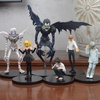 Anime Death Note Ryuk Ryuuku Rem Action Figure Pvc Statue Model Toy Doll Office Desktop Ornament Decoration Periphery Boy Gift