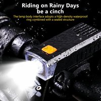 USB Rechargeable Bike Headlight Cycling Accessories Night Riding Bicycle Light Flashlight For All Cycling Road Mountain Bike