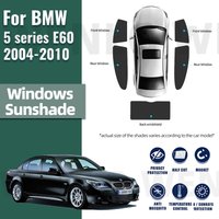 For BMW 5 series E60 2003-2010 E 60 Car Sunshade Shield Front Windshield Curtain Rear Side Baby Window Sun Shade