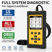 OBD2 Scanner for Jaguar/Land/Rover All Systems Diagnostic Tool with 15 Resets EPB/ABS/SAS/Reset Code Reader Automotive Scanner