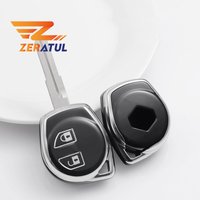 2 Buttons TPU Auto Shell Fob Keychain For Suzuki Swift Grand Liana SX4 Window Vitara Amagatarai Car Key Case Cover Accessories