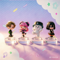 You and I Are Polar Opposites Anime 10cm Acrylic Stand Figure Seihantai na Kimi to Boku Suzuki Tani Desk Decor keychain