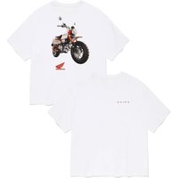 AliExpress Honda Men's and Women's T-shirt Summer New Tee Honda MONKEY 125 Racing Short-sleeved Spring Autumn Motorcycle Cycling Top