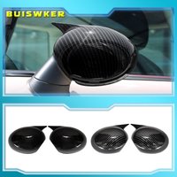 2 PCS set Rear View Mirror Housing For BMW Mini Cooper R55 R56 R57 R58 R59 R60 R61 Carbon Fiber Style Mirror Cover Cap