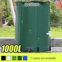VOKANDA 100L to 1000 Liter Rain Water Recovery Storage Tank Home Garden Drip Irrigation Water Bucket