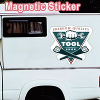 1pc nice Custom Stickers Magnetic Personalized Bumper Sticker Stickers Custom Car Magnet Logo Custom Business Sign