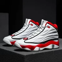 Super Cool Mens Womens Basketball Shoes Luxury Brand Sport Shoes Boy Anti Slip Outdoor Basketball Trainers Wearable Sneakers