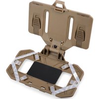 Outdoor Tactical MOLLE Folding Navigation Board Airsoft Map Case Admin Panel Mobile Phone Holder for Size 4.7-6.7in