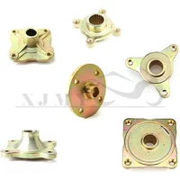 1pc 4 Stud 3 Hole Axle 23T Spline Spline Mounting Bracket Hub Fits 50cc 125cc 150cc 250cc Quad Dirt Bike ATV Buggy