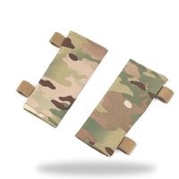 PEWTAC 1 Pair AVS Tactical Vest Plate Carrier Shoulder Pads Set Original Elastic Shoulder Straps Cover UA37