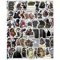 AliExpress FANLU 10/50/100PCS Escape From Tarkov Stickers Cartoon Game Sitkcer DIY Luggage Laptop Phone Guitar Car Bike Skateboard Waterproof Toy