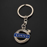 3D Metal Car Logo Keychain Decoration Gift Keyring For Volvo XC60 XC90 V60 S60 V50 V90 XC40 V70 XC70 C30 V40 Rdesign Accessories