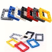 5Pcs 64179 High-Tech 5x7 Open Center Liftarm Bricks Toy For Technical MOC DIY Buildings Blocks Compatible Kids Toys
