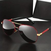 Polarized Sunglasses Men metal Frame Quality Sun Glasses Brand Design Male Women Glasses Fishing Driving Goggles UV400