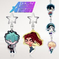 Anime Alien Stage 2026 New Full Set Kawaii Acrylic Stand Keychain Till Ivan Mizi Chibi Q Version Bag Charm Pendant
