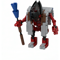 153pcs MOC Bionicle My Makuta Turaga Dume Model Building Blocks Festival Gifts Construction Toys DIY Idea Creative Education