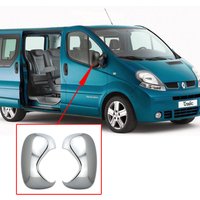 Car exterior parts accessory auto body kits mirror Cover Caps for Vauxhall Vivaro Renault Trafic 2001-2015