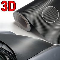 3D Carbon Fiber Car Stickers Car Workbench Door Panel Decoration PVC Stickers Motorcycle Color Changing Film Car Accessories