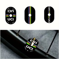 AliExpress NONE Dancehall Wheel Valve Decor Stickers, UCI Cycling Rally Personalized Decals, Bicycle Rim Styling Accessories