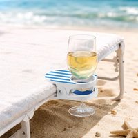 Portable Drink Cup Holder Stable Multifunctional Clip Clamp Holder Creative Universal Multifunctional Cup Holder Beach Chair
