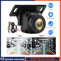 Night Vision Rearview Camera for Vehicles 170° Wide-Angle 720P Fisheye Panoramic View Three-Speed Switching High Definition