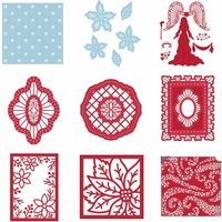 Circle Lattice Background Cutting Dies For DIY Scrapbooking Album Card Making Decoration Paper Craft Metal Die Cuts Knife Mold