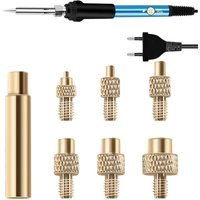 Heat Set Insert Soldering Iron Tip Head M2 M3 M4 M5 M6 M8 Hot Melt Insets Nut Brass Embedded Thread Insertion Kit For 3D Printer