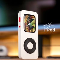 For iWatch Retro iPod Style 3D Printed Protective Case for Apple Watch Series Expands 10/9/8/7 Acceroies Function Expansion