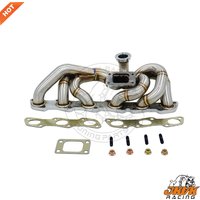 JKVK RACING Skyline With 44mm Wastgate outlet R32 R33 R34 RB20 RB25 RB20DET RB25DET Low Mount T3 Turbo Header Exhaust Manifold