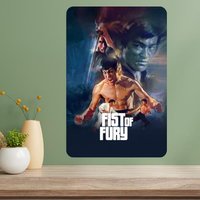 Fist of Fury Classic Movie Metal Poster Sign
