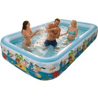 For Thickened Inflatable Pool, Outdoor Paddling Pool Square Family Pool