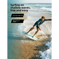 Irocker Surfboard for Beach Sports Standing Paddle Board Children And Adults Universal Slide Sand Board Outdoor Activities
