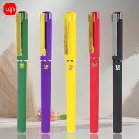 WQN 1/3/5pcs Classic Gel Matte Neutral Pen 1.0mm Large Capacity Smooth Continuous Ink Flow Carbon Hard Pen Student Stationery