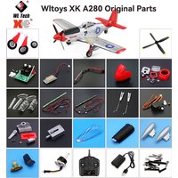 WLtoys XK A280 RC Plane 2.4G 4CH 3D6G Mode Original Parts - Propeller Blade Receiver Servo Control Landing Gear for Remote Contr